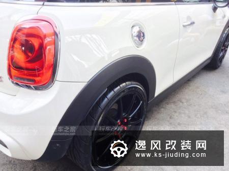 MINI COOPER S改装SSR轮毂 AP Racing刹车 NM短簧