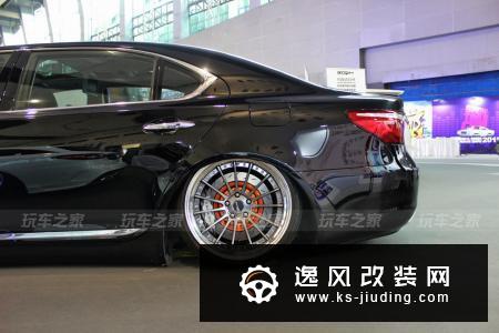 雷克萨斯LS460L(USF41L)无需改装大包围就自带气场
