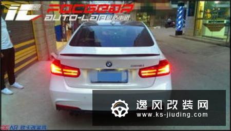 福克斯1.5T三厢版改装案例 ST包围/18寸雅泛迪轮毂