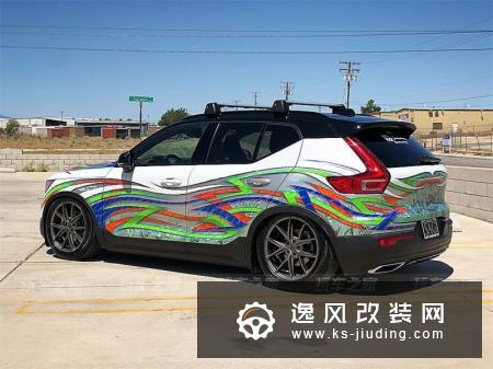 沃尔沃XC40降低底盘不做SUV 改装气动后精气神十足