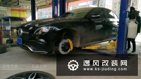 刹车会异响？全新奔驰E300改装Brembo Extrema刹车