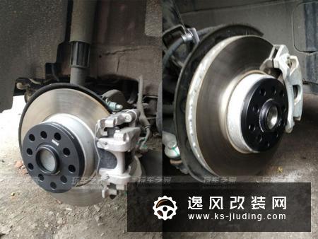 大众高尔夫嘉旅改装 border S1绞牙避震