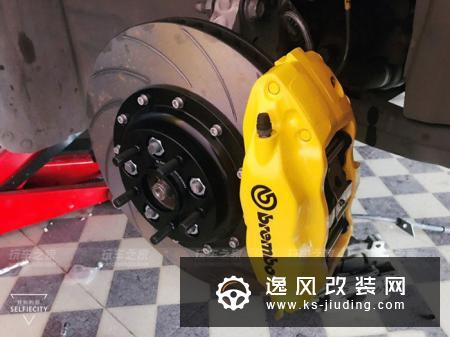 蒙迪欧改装Brembo F50刹车 3D小包围装车