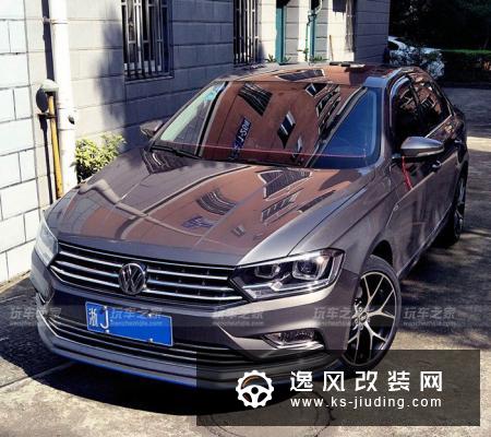 大众宝来1.6L改装案例 轮毂车灯中网升级
