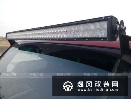 北京BJ40越野改装案例 12000磅绞盘装车