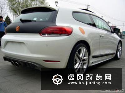 低趴只是第一步 这辆大众尚酷改装属于自己的特色