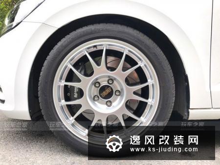 2016款途安L改装方案 轮毂刹车短簧升级 8寸MIB