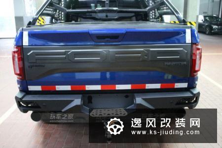 福特新猛禽改装改装前后杠 龙门架射灯