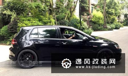 2016款高尔夫GTI 2.0TSI改装 排气轮毂轮胎升级