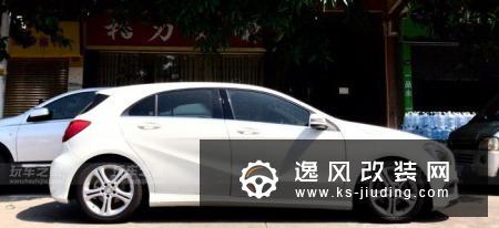 奔驰A180改装AMG包围 升级BC避震RES排气