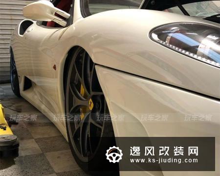法拉利F430改装案例鸣谢车友:只是单纯的钱为什么不换跑车