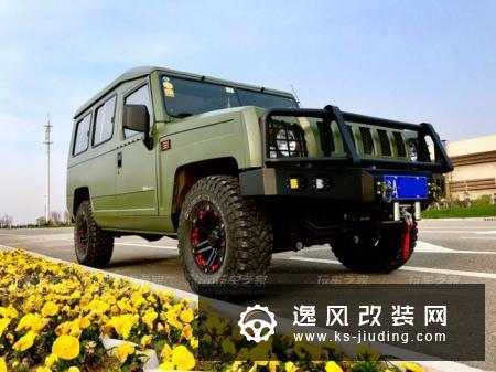 这才是硬派越野SUV，北汽勇士三门六座版改装案例