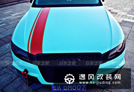 车子好看比什么都重要，威海车友的奥迪A4L改装故事