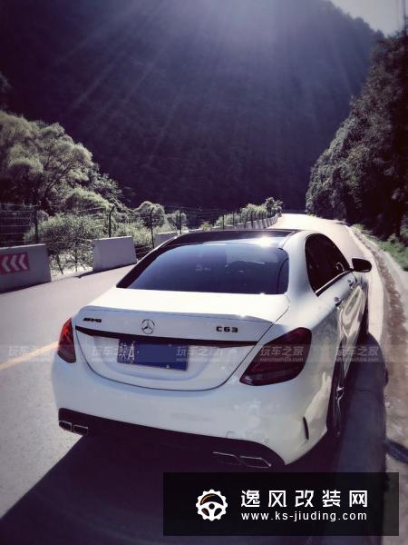 660匹奔驰C63 W205改装之路 西装暴徒诞生记