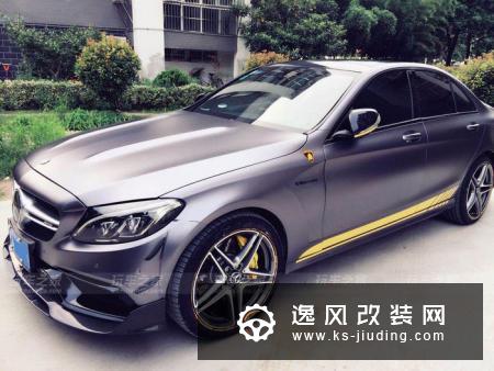 车友手动打造 独一无二的奔驰C级改装车