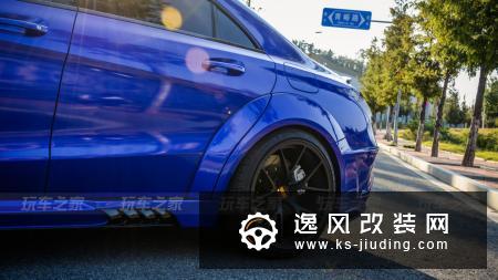 青岛王台宽体CLA 攀比小镇玩改装