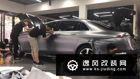 顶住压力提奔驰E300L，改装E63S包围后回头率百分百