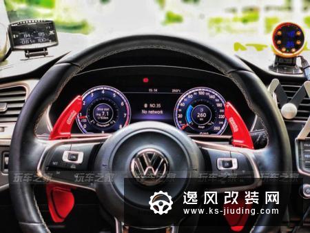 东航空少患上“恐高症”精心改装高尔夫，打造低趴黑武士