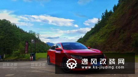 手动红色十代思域坎坷的改装之路