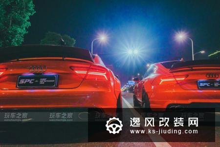 奥迪A7的华丽升级RS7 爆改血色宽体
