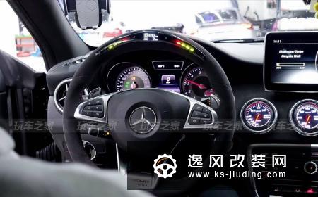绍兴车友把奔驰CLA改装成低趴黑武士，历时三年交出满意答卷