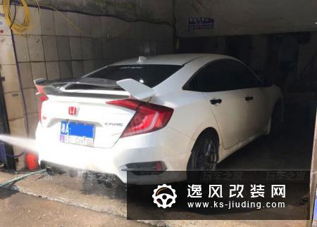 思域改装鸣谢车主:打滑王
