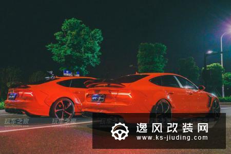 奥迪A7的华丽升级RS7 爆改血色宽体