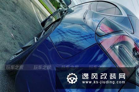 这辆特斯拉有前置发动机？Model 3改装气动避震也很帅气