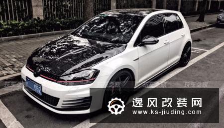 改了辆375匹的速腾 换成高尔夫GTI爆改后轻松上400匹