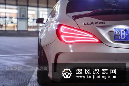 车友花了二十多万给CLA改装宽体 又入手了一辆GTR R35