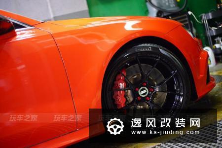 高亮大红色奥迪A7改装案例，颜值高回头率更高