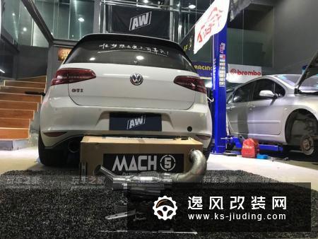 500匹高尔夫GTI爆改案例 LM500涡轮/AW stage3阶