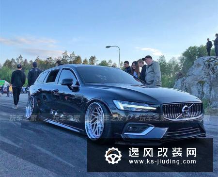 还在等全新沃尔沃V60上市？全球首例低趴改装已经出来了