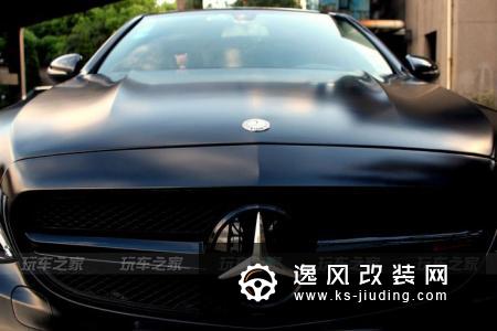 奔驰C级黑武士风格改装，帅气身影的背后有不被理解偏见