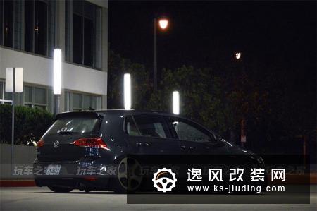 从四代换到七代高尔夫GTI，改装完美贴地卡边姿态