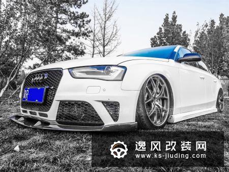 DIY迷彩车衣，这辆奥迪A4L朝着目标不断改装进化