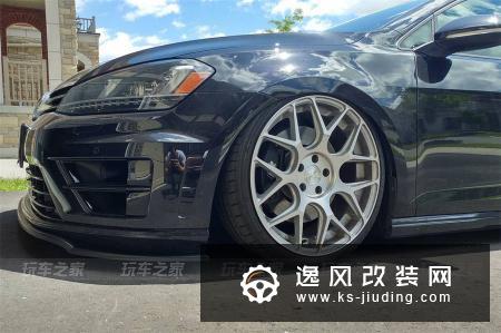 高尔夫R改装宽体后，终于能说这车要50万了