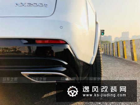 雷克萨斯NX200t改装aimgain宽体包围 20寸霸气轮毂