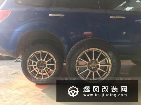 中国首台森林人SE 2.5寸升高改装作业 附越野试车报告