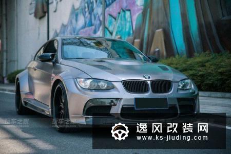 卖了A45入手宝马E92 M3，改装GTRS3宽体后车身比陆巡还宽