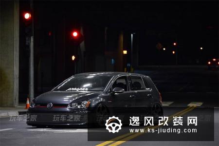 从四代换到七代高尔夫GTI，改装完美贴地卡边姿态