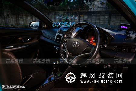 丰田致炫改装案例 骚包的竞技小型车