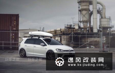 东航空少患上“恐高症”精心改装高尔夫，打造低趴黑武士