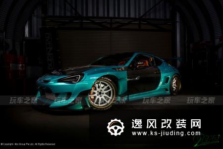 丰田86改装Varis宽体套件 HKS GTIII涡轮增压套件加持