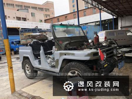 北汽BJ 212切割车顶并敞篷，车友的改装大弯路教训分享