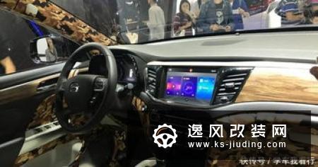 传祺GS4觅影者改装车实拍 个性碳纤维/外观运动化