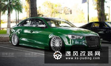 福克斯全车改色贴膜 小宽体加持更帅气