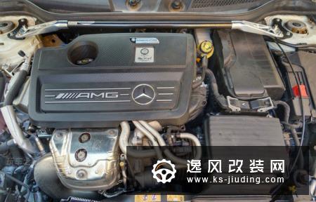 奔驰AMG CLA45改装案例 全车法拉利红的碳纤维毒物
