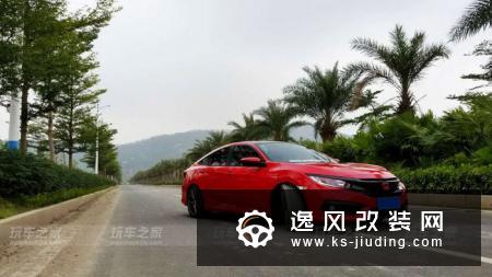 手动红色十代思域坎坷的改装之路