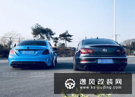 游走在浪与骚之间的奔驰C200 手工宽体与低趴倾角的美